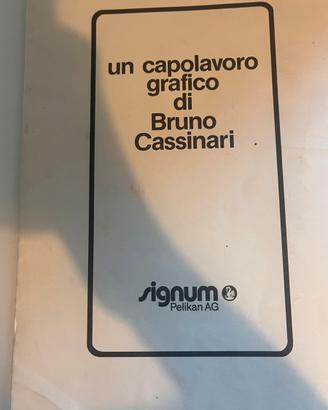 Litografia originale Bruno Cassinari