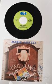 45 giri Mario Lavezzi,  Cartolina. 