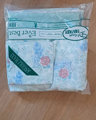 completo letto singolo flanella NUOVO