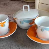 Tazzine caffè/ piattini/ zuccheriera