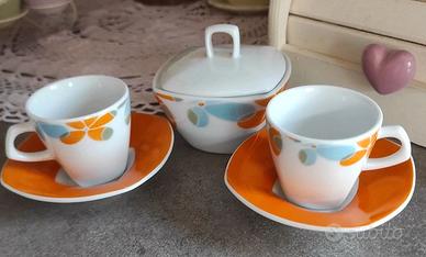 Tazzine caffè/ piattini/ zuccheriera