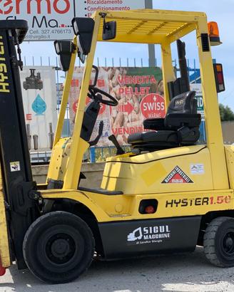 Carrello elevatore diesel HYSTER 1.50