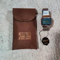 Orologio Vintage Sakura anni 80 Nuovo