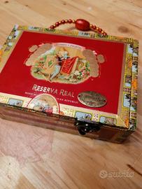 cigar box borsetta da scatola di sigari 