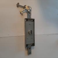 serratura centrale doppia mappa per serranda