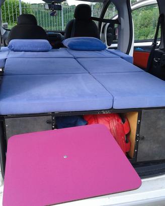 Allestimento mini camper x cubo fiat e simil