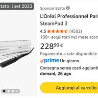 Piastra Steampod L'Oreal