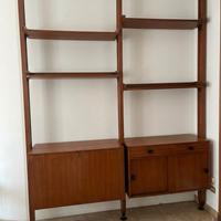 libreria cielo terra design anni 50 stile albini