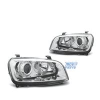 FARI PER TOYOTA RAV-4 94-00 ANGEL EYES FONDO CROMA