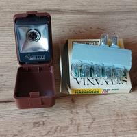 Flash AGFA ISI  con custodia e flashbulbs Sylvania