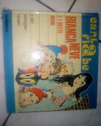 Biancaneve- Cantafiabe Malipiero anni 70