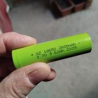20 batterie ricaricabili 18650 3,7V 2600mAh