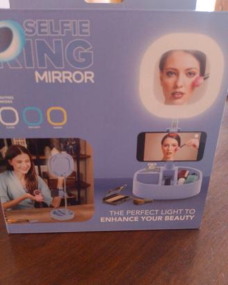 SELFIE RING MIRROR specchio per trucco 
