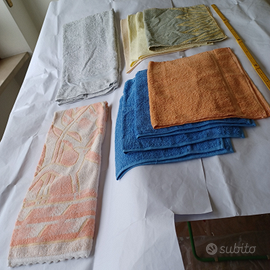 Set asciugamani nuovi spugna 100% cotone