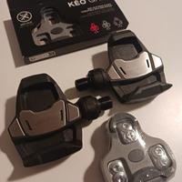 pedali look keo blade carbon+tacchette nuovi