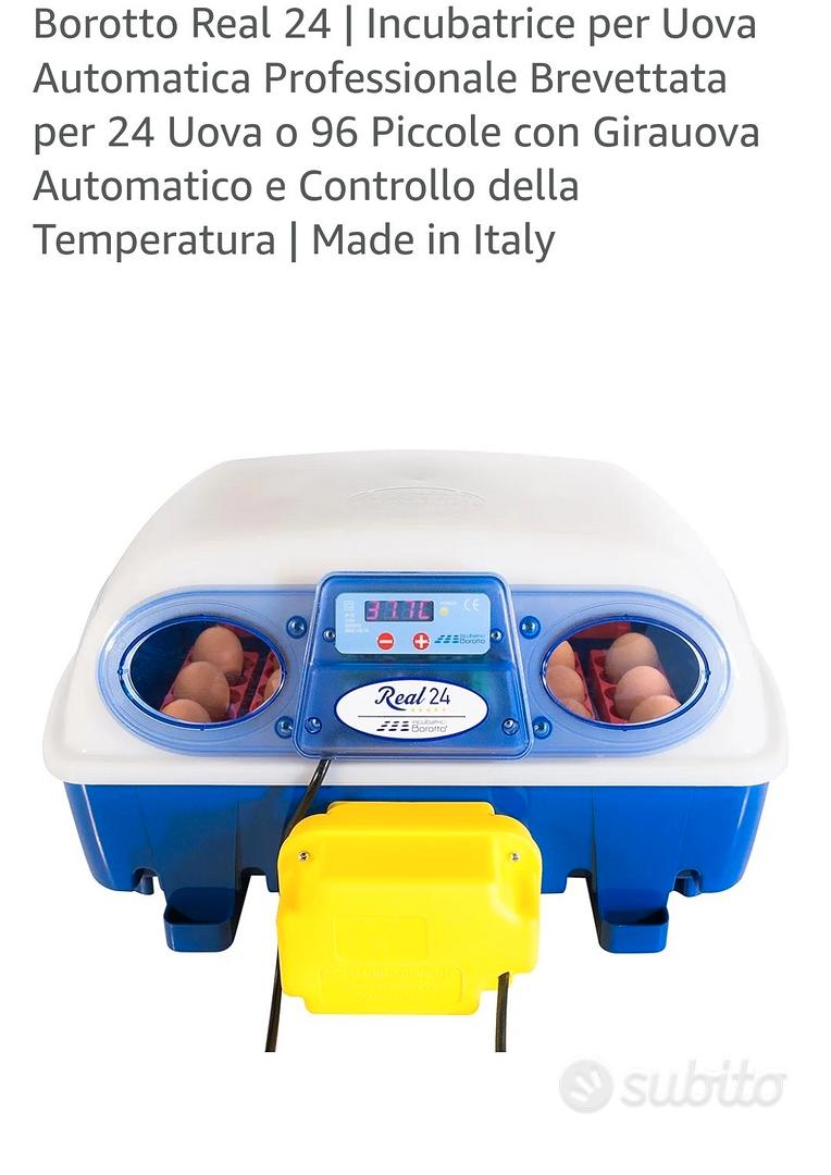 Incubatrice Uova REAL 24 Automatica - Professionale, Girauova Auto, Per 24 Uova Grandi O 96 Piccole - Foto 6