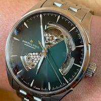 Orologio Hamilton jazzmaster open green
