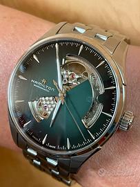 Orologio Hamilton jazzmaster open green