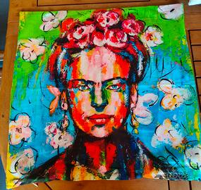 cuscino 50x50cm raffigurante Frida Kahlo