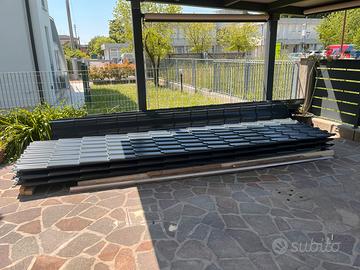 Lastre di copertura isolimoteg finta tegola