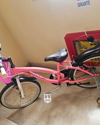 Bici di hello kitty