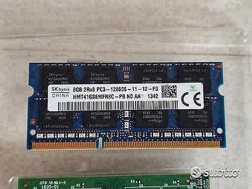 LOTTO RAM 16GB DDR3 SODIMM - 6 pezzi