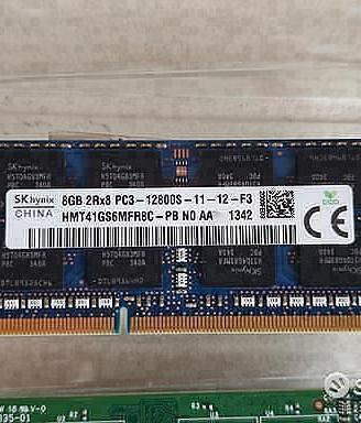 LOTTO RAM 16GB DDR3 SODIMM - 6 pezzi