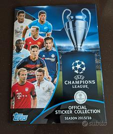 Album UEFA Champions League 2015/16 Topps completo