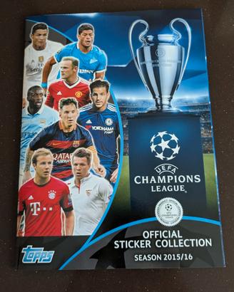 Album UEFA Champions League 2015/16 Topps completo