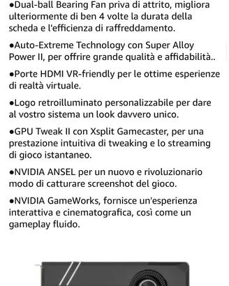 Scheda video ( GPU ) ASUS GeForce GTX 1070