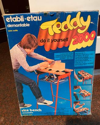 Banco da lavoro teddy 2000 gioco vintage