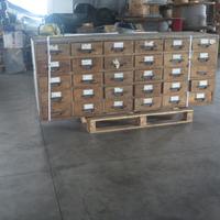 CASSETTIERA IN LEGNO ANTICA SCHEDARIO