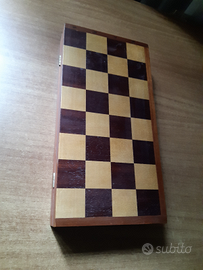 Scacchiera in legno/ Dama