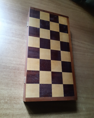Scacchiera in legno/ Dama