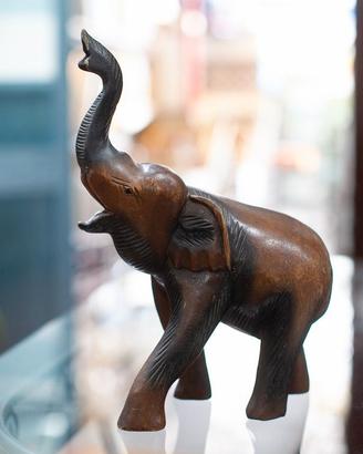 Statuetta Elefante in Legno – 24532
