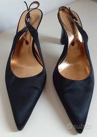 sandali in raso modello Chanel 