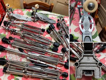 Lotto meccaniche vintage per batteria