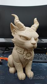 Gatto Demone Stampa 3D