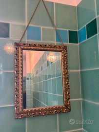Specchio cornice dorata