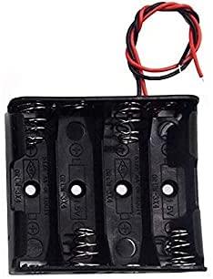 Porta Batterie 4xAA con Cavi per Elettronica e Mod