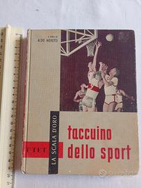 Taccuino dello sport libro vintage 1969