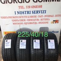 GOMME invernali usate 225/40/18 in pronta consegna