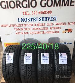 GOMME invernali usate 225/40/18 in pronta consegna