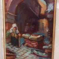 Dipinto olio/rame autore "Capobianco"