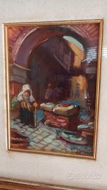 Dipinto olio/rame autore "Capobianco"