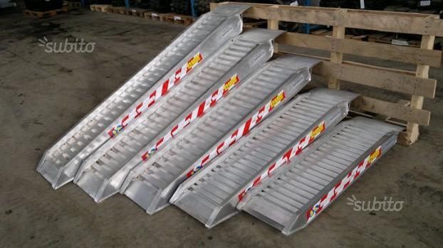 Rampe Carico Alluminio 2,5 mt. 2.600 Kg
