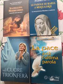Lotto 9 libri religiosi e 6 cd