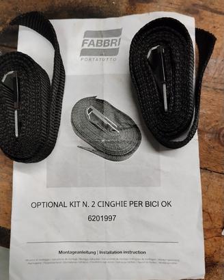 Cinghie portabici Fabbri Fiat Jeep Renegade 