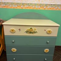 Comò per fasciatoio Erbesi