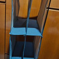 Organizer armadio grigio  35x22x100